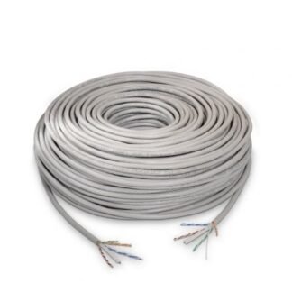 Bobina de cable rj45 utp aisens a135-0261 cat.6/ 100m/ gris