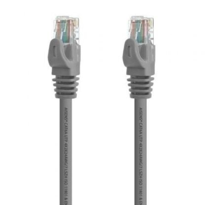 Cable de red rj45 utp aisens a145-0327 cat.6a/ 2m/ gris