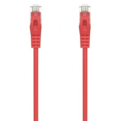 Cable de red rj45 awg24 utp aisens a145-0558 cat.6a/ lszh/ 50cm/ rojo