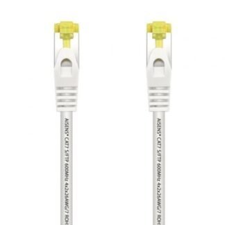 Cable de red rj45 sftp aisens a146-0488 cat.7/ 25cm/ blanco