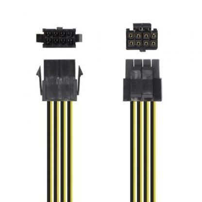 Cable de alimentación microprocesador aisens a131-0419/ molex -4+4 pin macho - molex 8 pin hembra/ 30cm - Imagen 2