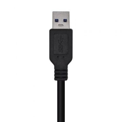 Cable usb 3.0 aisens a105-0446/ usb macho - usb macho/ 1m/ negro - Imagen 2