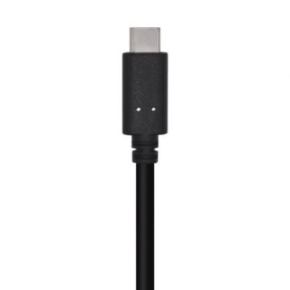 Cable usb 3.1 tipo-c aisens a107-0450/ usb tipo-c macho - usb macho/ 1.5m/ negro - Imagen 2