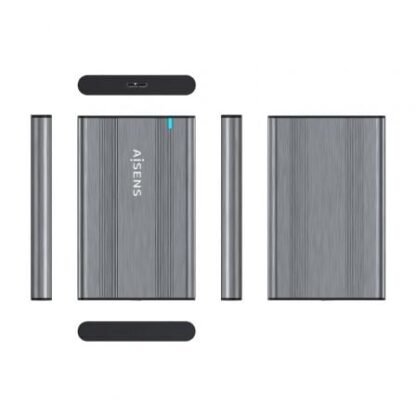 Caja externa para disco duro de 2.5" aisens ase-2526gr/ usb 3.1/ sin tornillos - Imagen 3