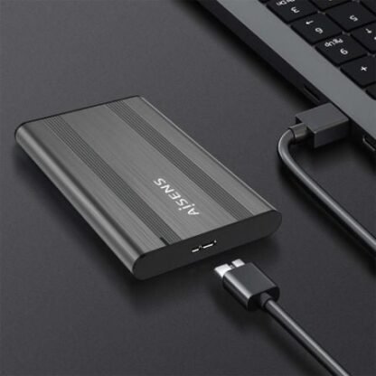 Caja externa para disco duro de 2.5" aisens ase-2526gr/ usb 3.1/ sin tornillos - Imagen 4