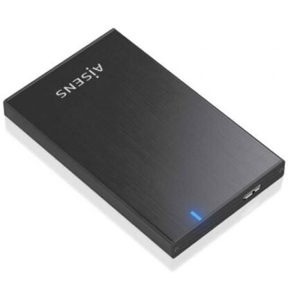 Caja externa para disco duro de 2.5" aisens ase-2527b/ usb 3.1