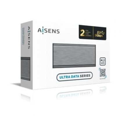 Caja externa para disco ssd m.2 sata aisens asm2-007gry/ usb 3.1 gen1/ sin tornillos - Imagen 4