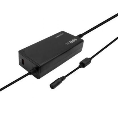 Cargador de portátil aisens aslc-65wauto-bk/ 65w/ automático/ 9 conectores/ voltaje 18.5-20v/ 1 usb qc3.0 - Imagen 2
