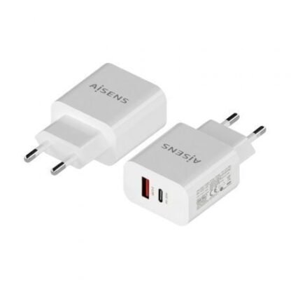 Cargador de pared aisens a110-0681/ 1xusb tipo-c/ 1xusb/ 20w - Imagen 2