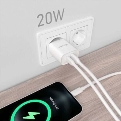Cargador de pared aisens a110-0754/ 1xusb tipo-c/ 1xusb/ 20w - Imagen 5