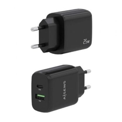 Cargador de pared aisens a110-0759/ 1xusb tipo-c/ 1xusb/ 25w - Imagen 3