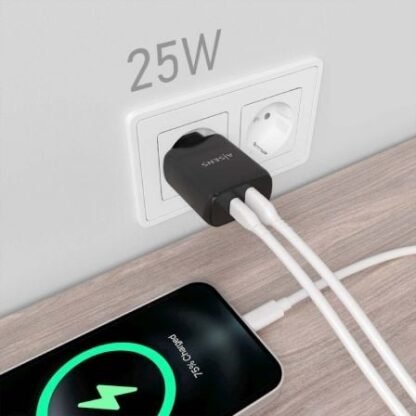 Cargador de pared aisens a110-0759/ 1xusb tipo-c/ 1xusb/ 25w - Imagen 5