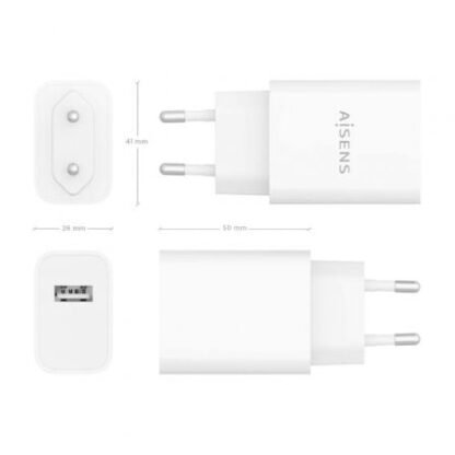 Cargador de pared aisens a110-0853/ 1xusb/ 10.5w - Imagen 4