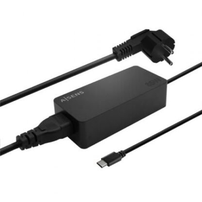 Cargador de portátil aisens asch-1pd65d-bk/ 1xusb tipo-c/ 65w - Imagen 2