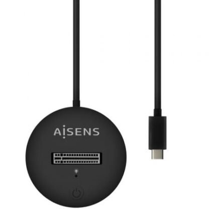 Dock usb tipo-c para ssd m2 sata/nvme aisens asuc-m2d013-bk/ negro - Imagen 2