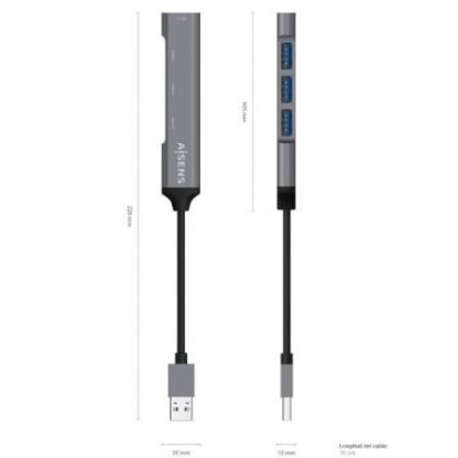 Hub usb 3.0 aisens a106-0540/ 4xusb - Imagen 4