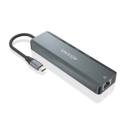 Docking usb tipo-c aisens asuc-5p011-gr/ 1xhdmi/ 2xusb/ 1xrj45/ 1xusb tipo-c/ 1xusb tipo-c pd/ gris - Imagen 3