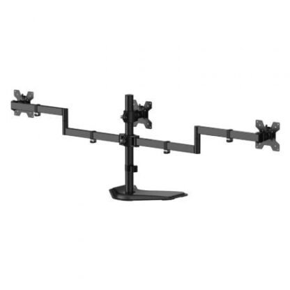 Soporte de sobremesa para 3 monitores aisens dt27tsr-287/ giratorio/ inclinable/ hasta 10kg - Imagen 3