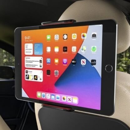 Soporte de coche para smartphone/tablet aisens msc1p-105/ negro y rojo - Imagen 5