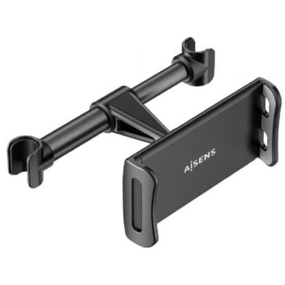 Soporte de coche para smartphone/tablet aisens msc1p-107/ negro