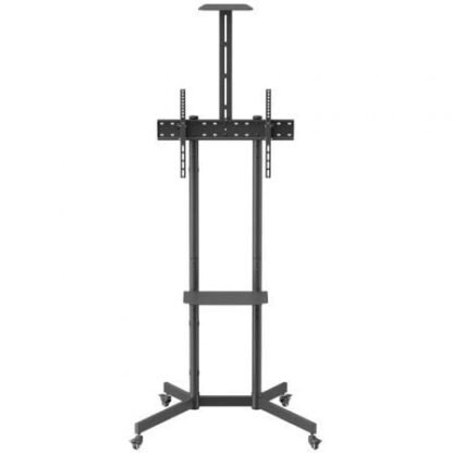 Soporte de suelo inclinable con ruedas/ soporte de cámara aisens ft70te-335 para tv 37"-70"/ hasta 45kg - Imagen 2