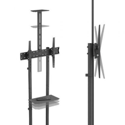 Soporte de suelo inclinable con ruedas/ soporte de cámara aisens ft70te-335 para tv 37"-70"/ hasta 45kg - Imagen 4