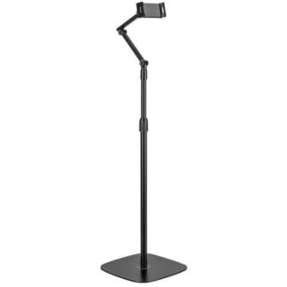 Soporte de suelo giratorio/ inclinable/ nivelable/ rotable aisens msf3p-301 para tablet 4.7-12.9"