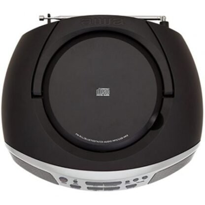 Radio cd aiwa boombox bbtu-400sl/ 6w/ con cable/ a pilas/ plateada - Imagen 3