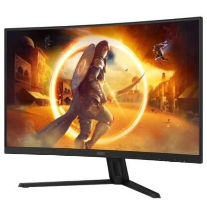 Monitor gaming curvo aoc cq32g4ve 31.5"/ qhd/ 0.5ms/ 180hz/ va/ negro - Imagen 2