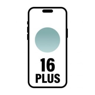 Smartphone apple iphone 16 plus 128gb/ 6.7"/ 5g/ verde azulado