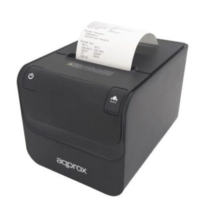Impresora de tickets approx apppos80amuse/ térmica/ ancho papel 80mm/ usb-rs232-ethernet/ negra - Imagen 2