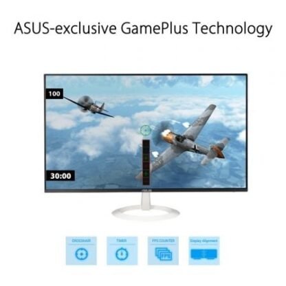 Monitor gaming asus vz27ehf-w 27"/ full hd/ 1ms/ 100hz/ ips/ blanco - Imagen 3