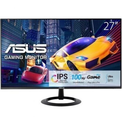 Monitor gaming asus vz27ehf 27"/ full hd/ 1ms/ 100hz/ ips/ negro