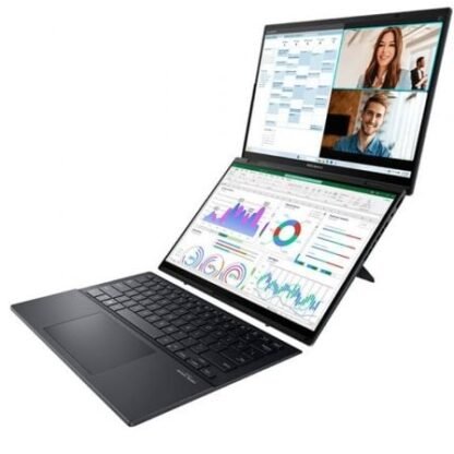 Portátil convertible asus zenbook duo oled ux8406ca-pz152w intel core ultra 9-285h/ 32gb/ 1tb ssd/ 14"+14" táctil/ win11 - Imagen 3