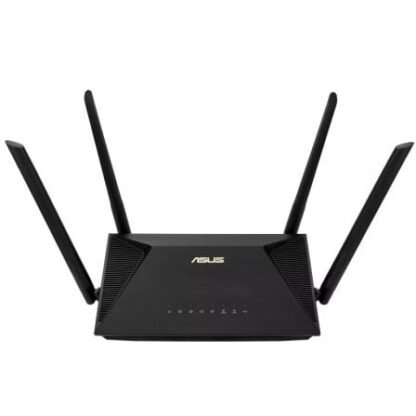 Router inalámbrico asus rt-ax53u/ wifi 6/ 1800mbps/ 2.4ghz 5ghz/ 4 antenas/ wifi 802.11ax/ac/n/a/ - n/b/g