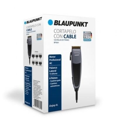 Cortapelos blaupunkt bp5001/ con cable/ 9 accesorios - Imagen 3