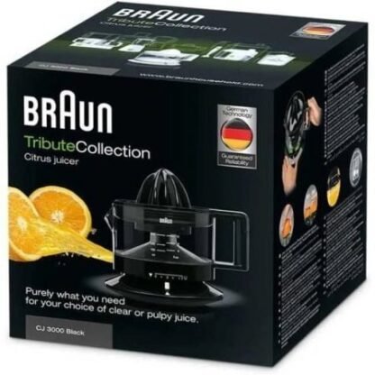 Exprimidor braun tributecollection cj 3000/ 20w/ capacidad 350ml - Imagen 3