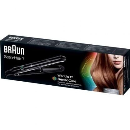 Plancha para el pelo braun brst780e/ negra - Imagen 3