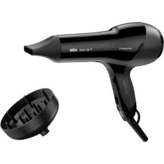 Secador braun satin hair 7 professional sensodryer hd785/ 2000w/ iónico/ negro