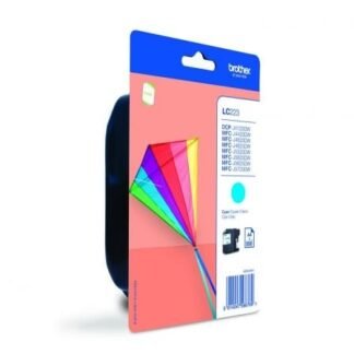 Cartucho de tinta original brother lc-223cbp/ cian