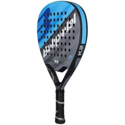 Pala de pádel bullpadel k2 power 2023/ gris y azul - Imagen 2
