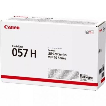 Tóner original canon i-sensys nº057h alta capacidad/ negro - Imagen 3