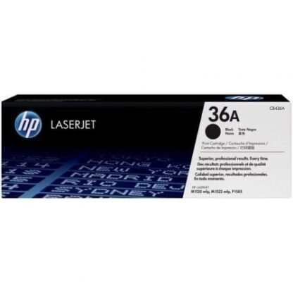 Tóner original hp nº36a/ negro