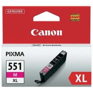 Cartucho de tinta original canon cli-551m xl alta capacidad/ magenta