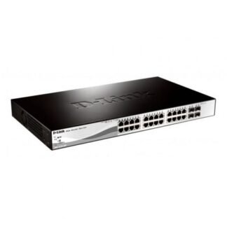 Switch d-link dgs-1210-28p 28 puertos rj45/ 10/100/1000/ sft/ poe