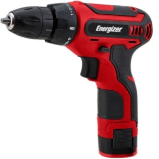 Taladro-atornillador sin cable energizer 3dr08/ 1 batería 12v/ con cargador