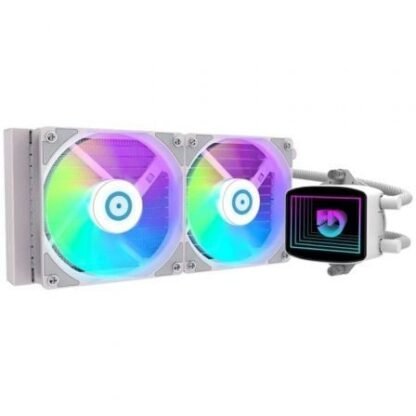 Sistema de refrigeración líquida hiditec lq240/ blanco