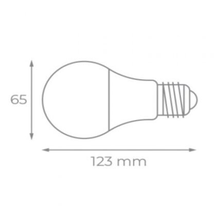 Bombilla led iglux xst-1227-f v2/ casquillo e27/ 12w/ 1100 lúmenes/ 5500k - Imagen 2