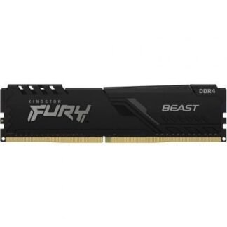 Memoria ram kingston fury beast 16gb/ ddr4/ 3600mhz/ 1.35v/ cl18/ dimm