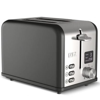 Tostador laica hi1000l/ 880w/ negro y plata - Imagen 2